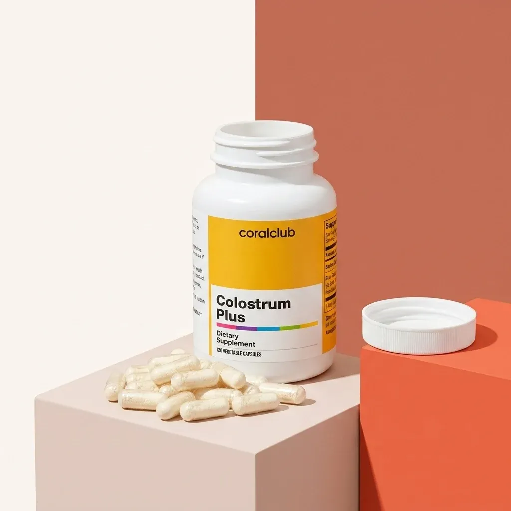 Colostrum Plus – pakuotė iš arti