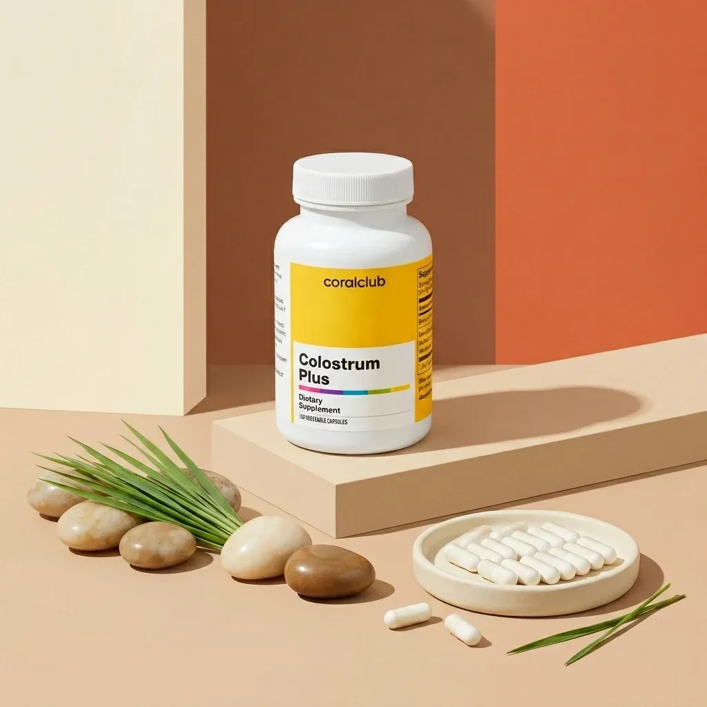 Colostrum Plus ir sudedamosios dalys