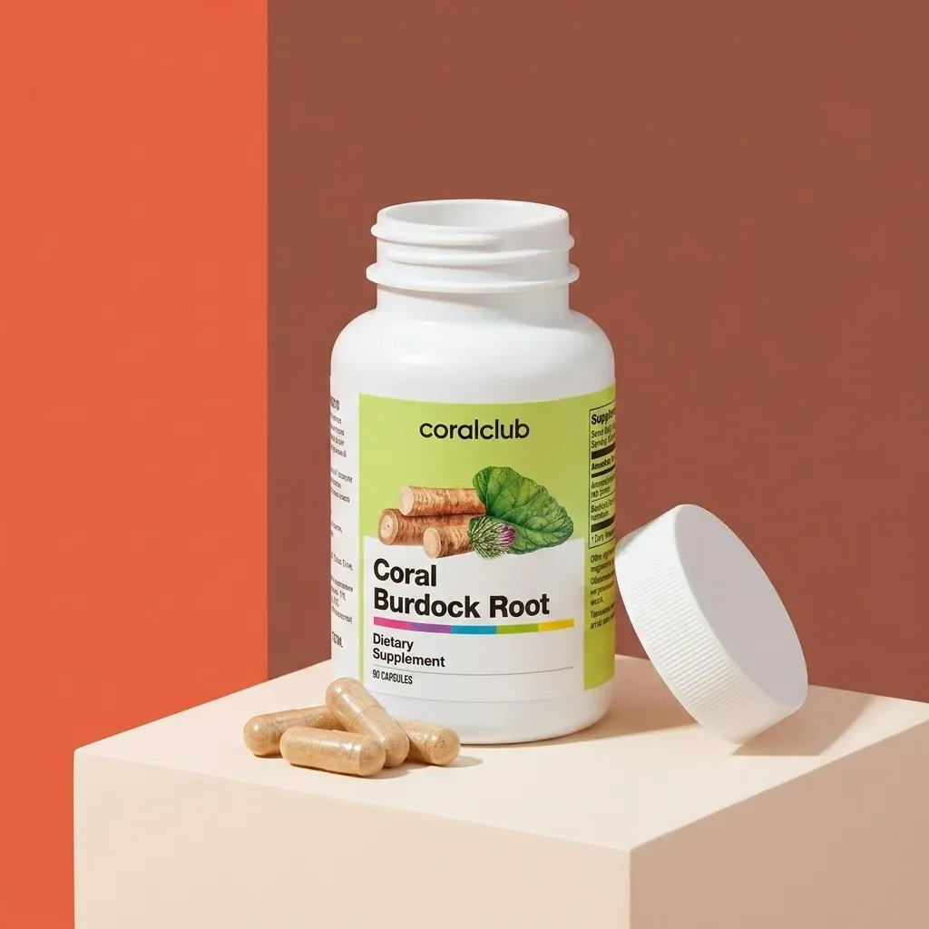 Coral Burdock Root – pakuotė iš arti