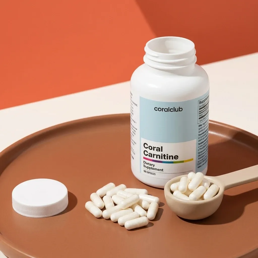 Coral Carnitine – pakuotė iš arti
