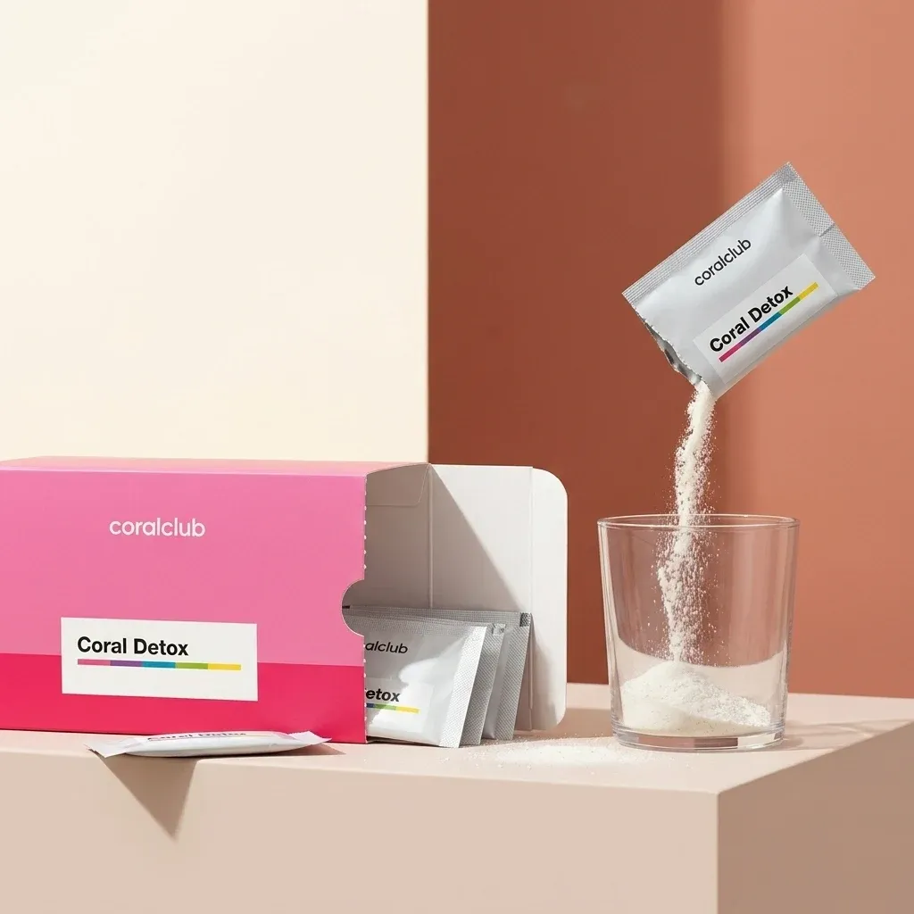 Rinkinys Coral Detox – pakuotė iš arti