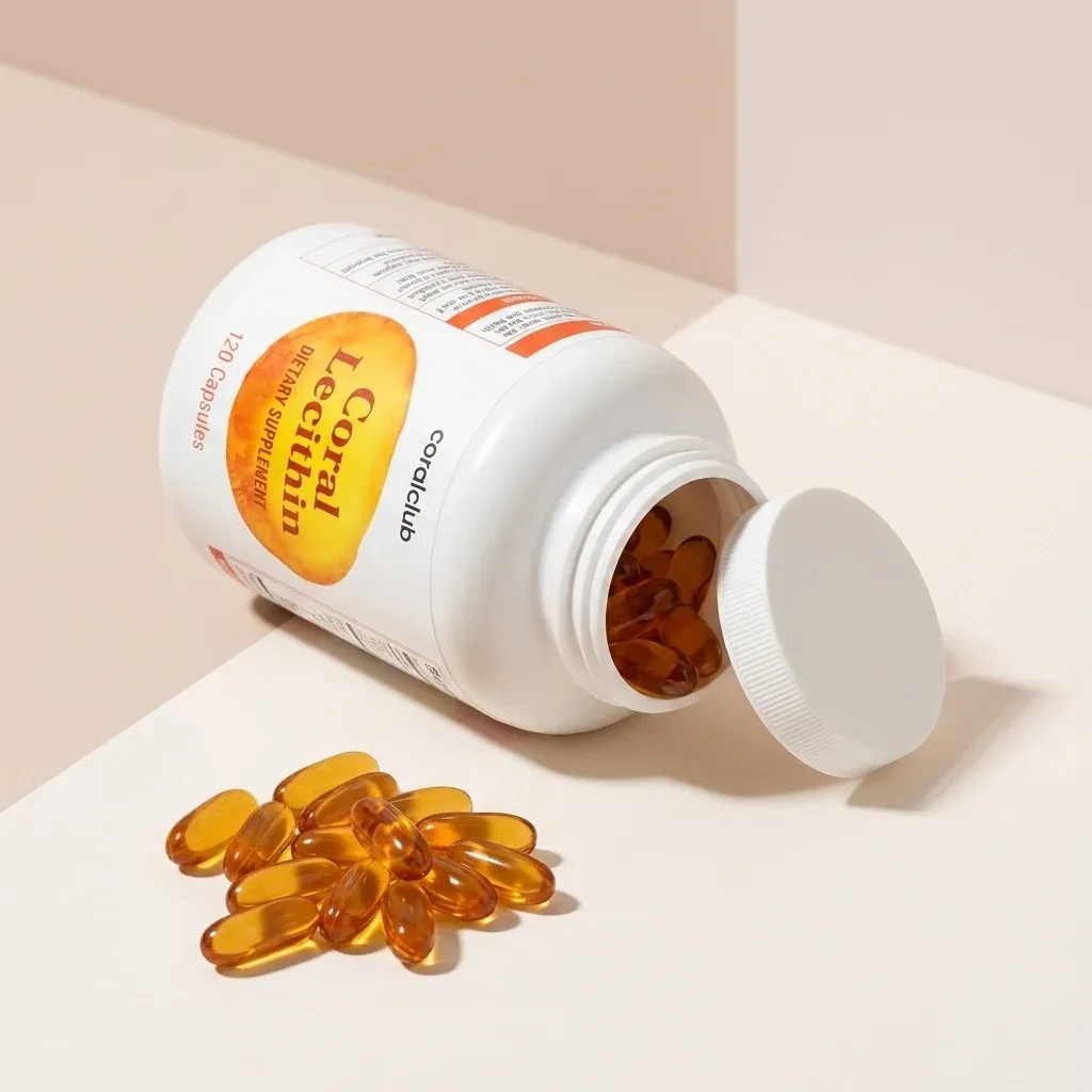 Coral Lecithin – pakuotė iš arti