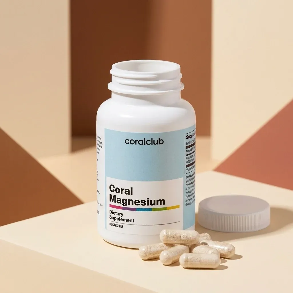 Coral Magnesium – pakuotė iš arti