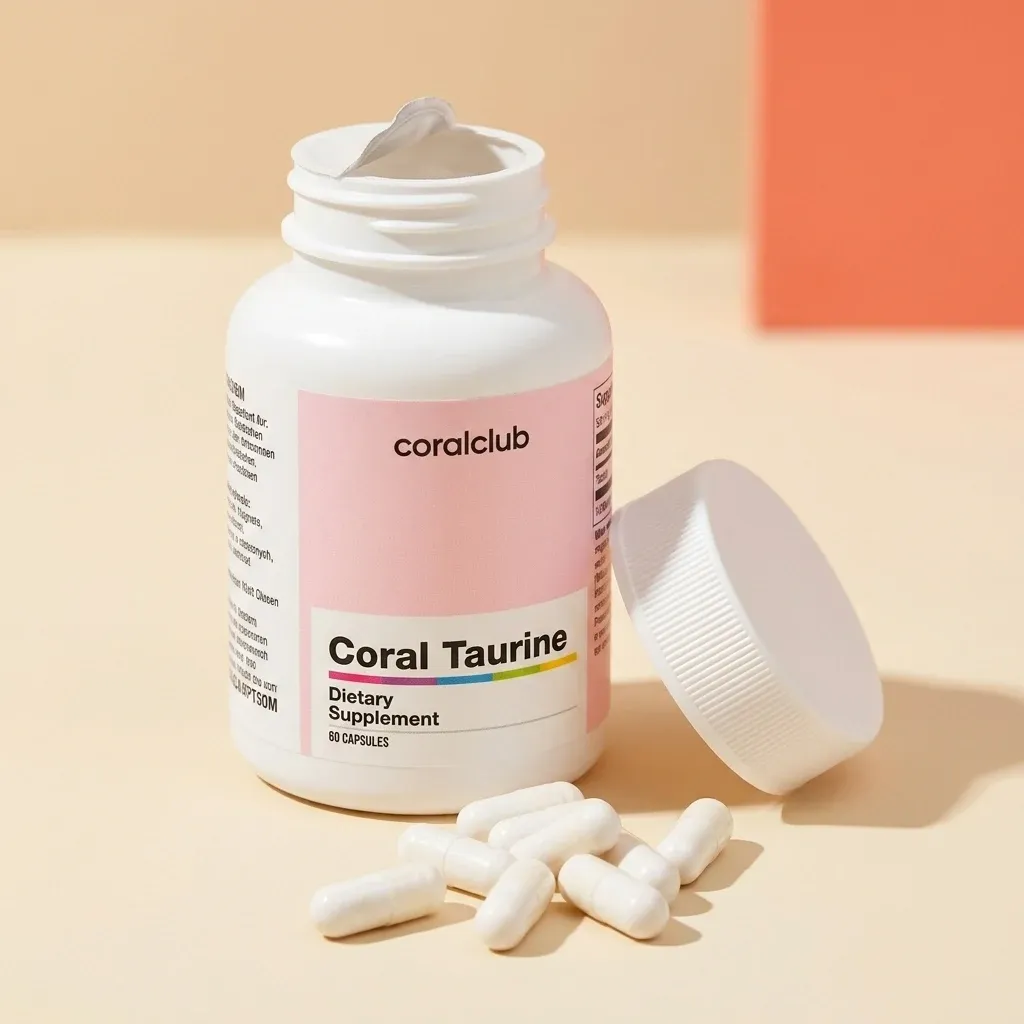 Coral Taurine – pakuotė iš arti