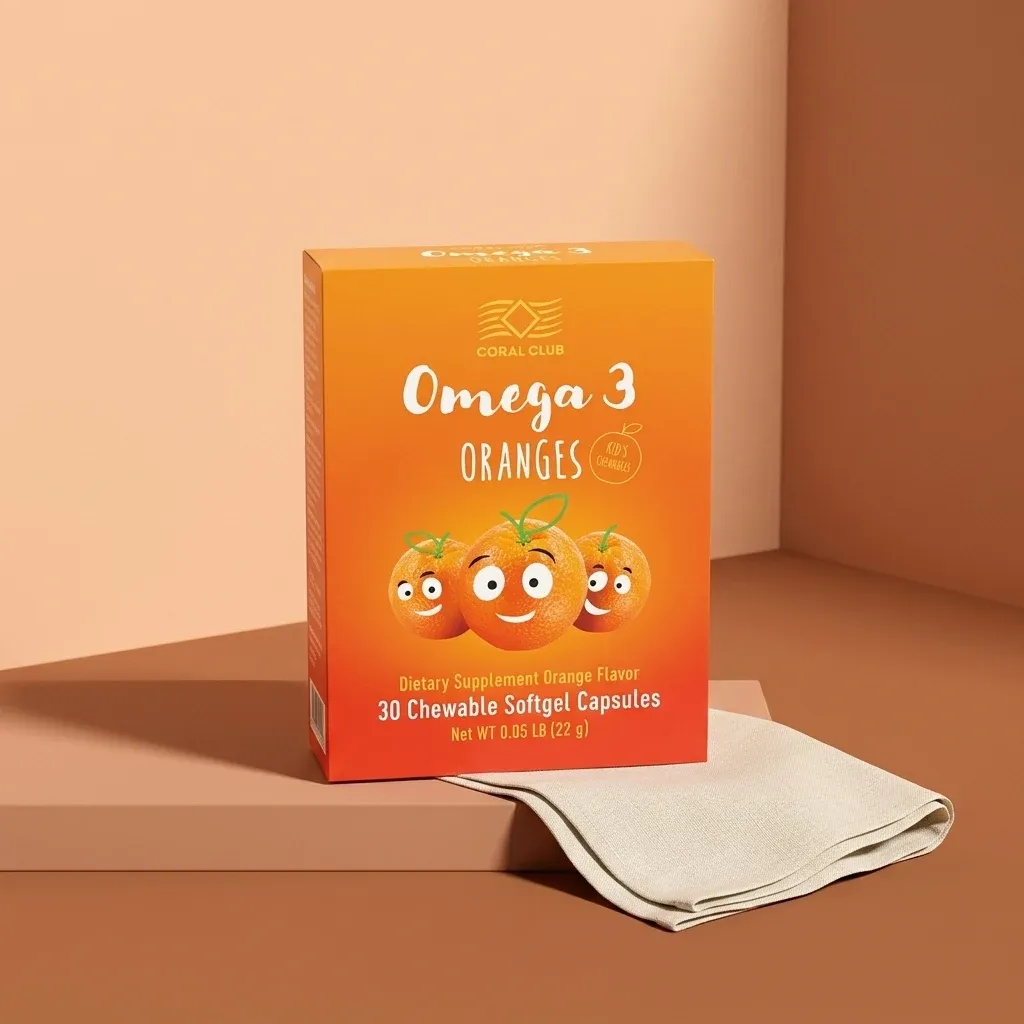 Omega 3 Oranges pakuotė